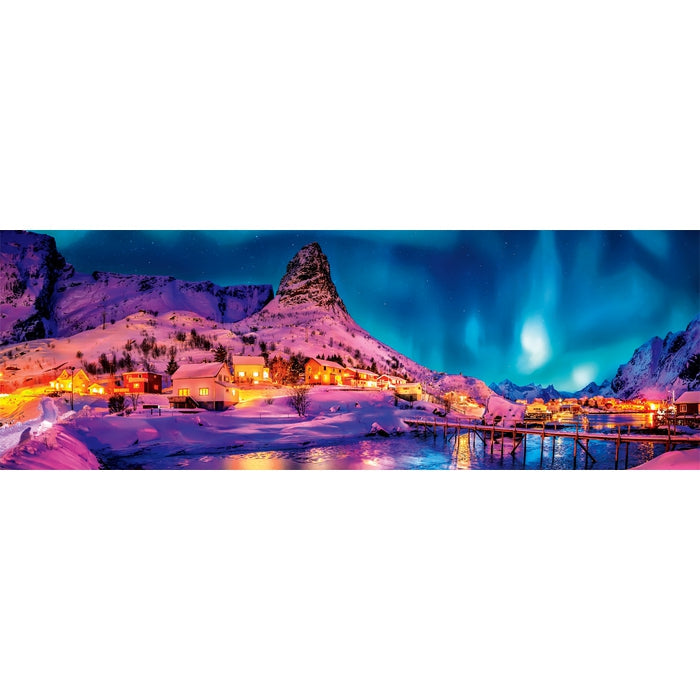Clementoni - Colorful Night Over Lofoten Islands 1000 Piece Jigsaw (Pan) - Good Games