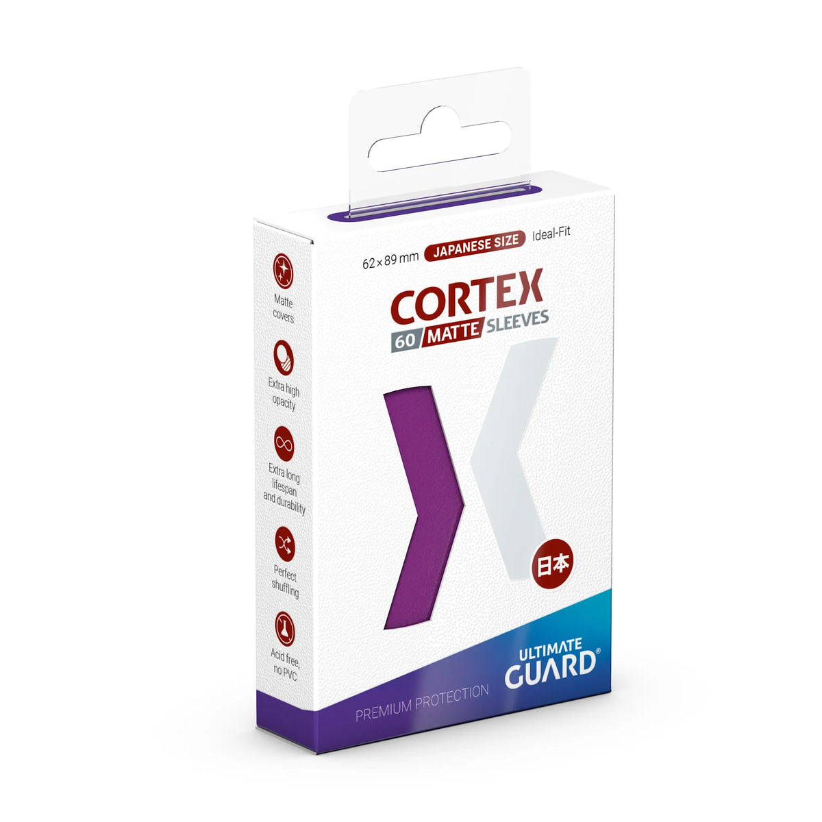 Ultimate Guard Cortex Sleeves Japanese Size Matte (60) - Good Games