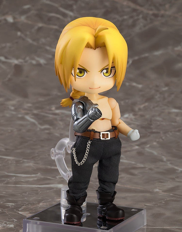 Nendoroid Edward Elric figure with blonde hair, automail arm, standing pose