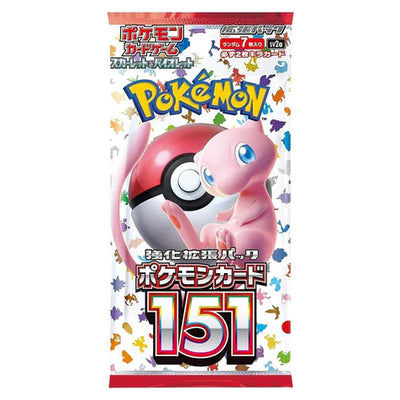 Japanese Pokemon 151 Booster Pack