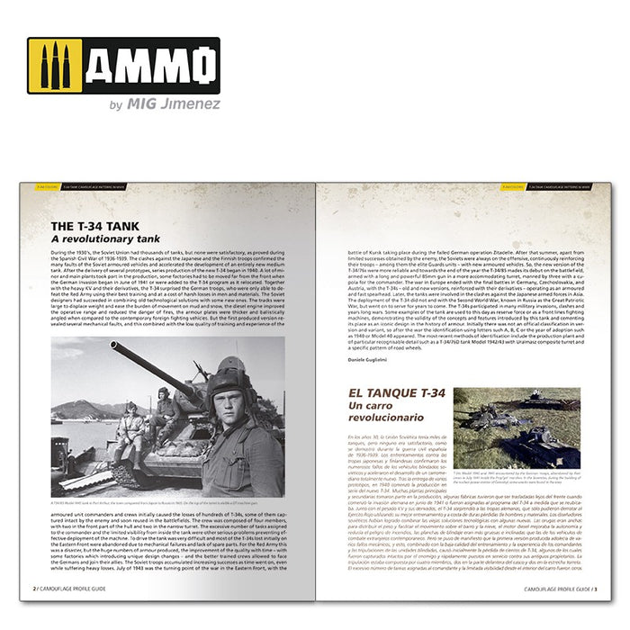 Ammo by MIG - Book - T-34 Colors. T-34 Tank Camouflage Patterns In Wwii (Preorder) - Good Games