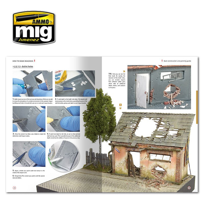 Ammo by MIG - Book - How To Make Buildings – Basic Construction And Painting Guide (Preorder) - Good Games