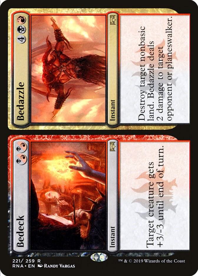 Bedeck // Bedazzle 221/259 (Ravnica Allegiance) 