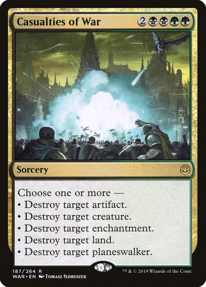 Casualties of War 187/264 (War of the Spark)  - Foil