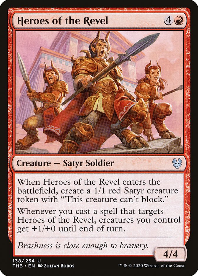 Heroes of the Revel 138/254 (Theros Beyond Death)  - Foil