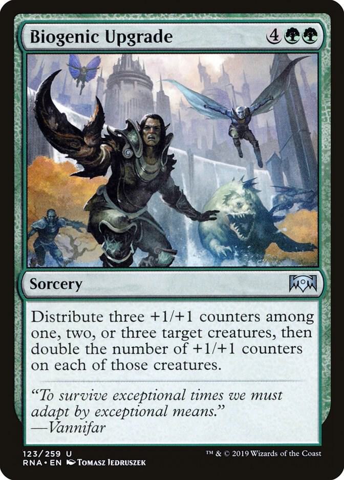 Biogenic Upgrade 123/259 (Ravnica Allegiance) 
