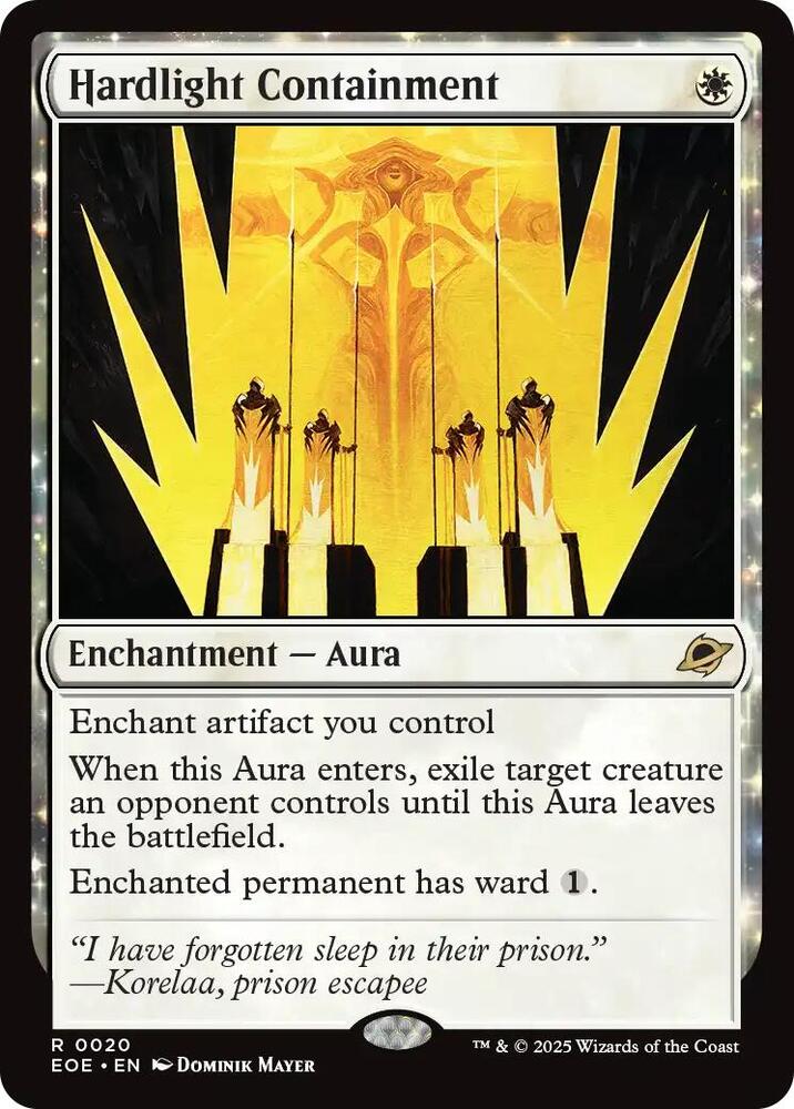 Hardlight Containment 20/276 (Edge of Eternities)  - Foil