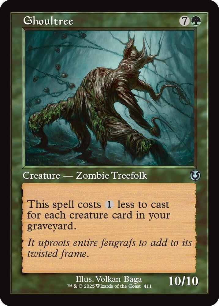 Ghoultree 411/287 (Innistrad Remastered)  - Retro