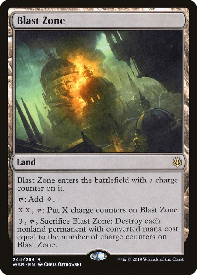 Blast Zone 244/264 (War of the Spark) 