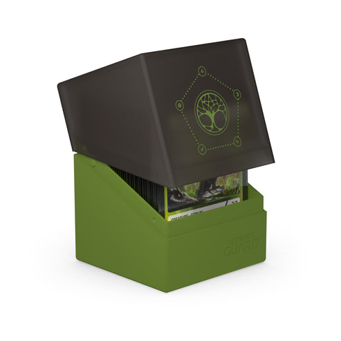 Ultimate Guard - Boulder Deck Case 100+ Druidic Secrets - Arbor (Olive Green)