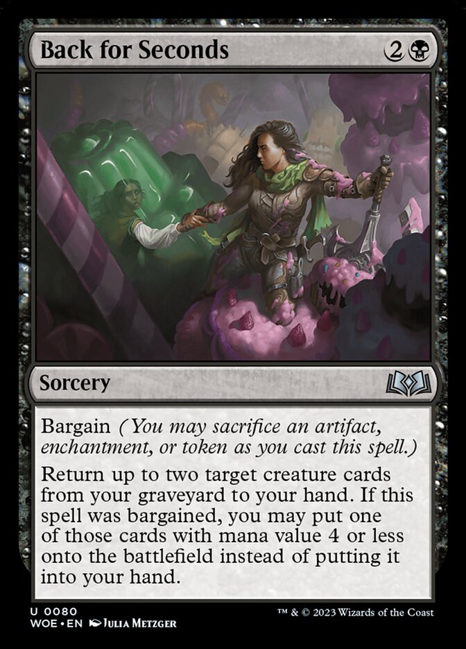 Back for Seconds 80/276 (Wilds of Eldraine)  - Foil