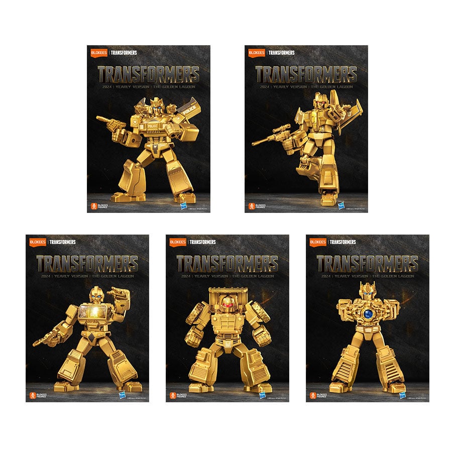 Blokees - Transformers - Model Kit - XV01 The Golden Lagoon - Good Games