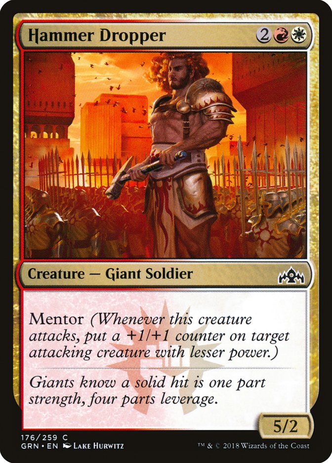 Hammer Dropper 176/259 (Guilds of Ravnica) 