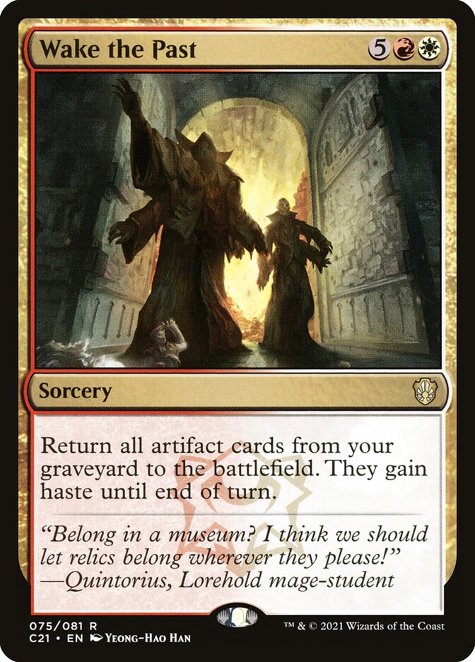 Wake the Past 75/81 (Commander 2021) 