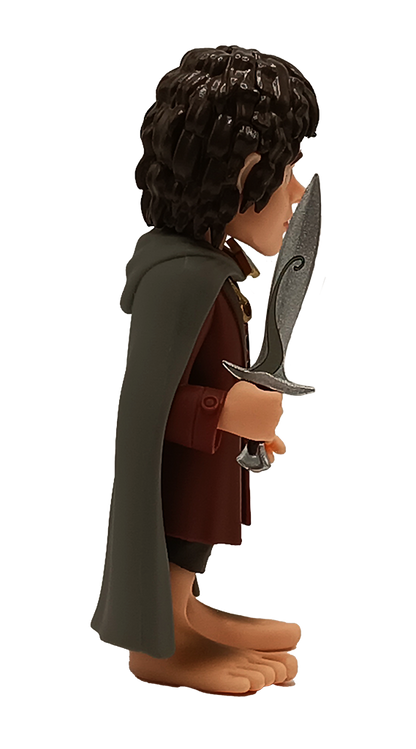 Angled full-body view of Frodo Baggins collectible
