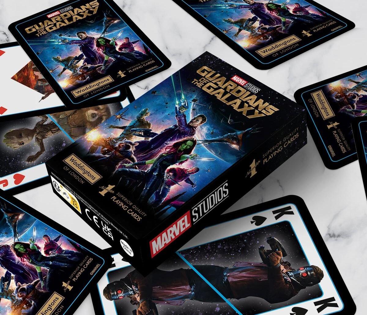 Winning Moves Guardians of the Galaxy Waddingtons Number 1 Playing Cards - Good Games