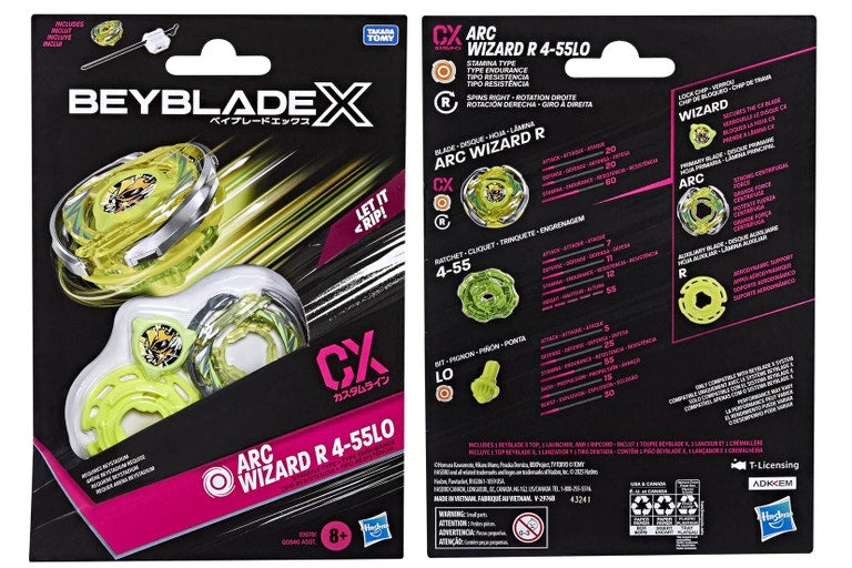 Beyblade X - Arc Wizard R 4-55LO