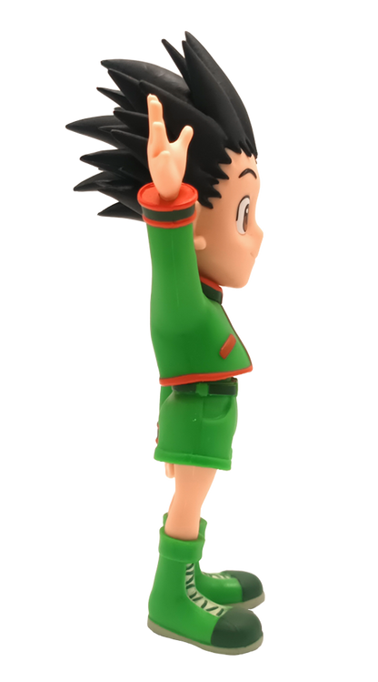 Close-up of Gon Freecss’s cheerful face