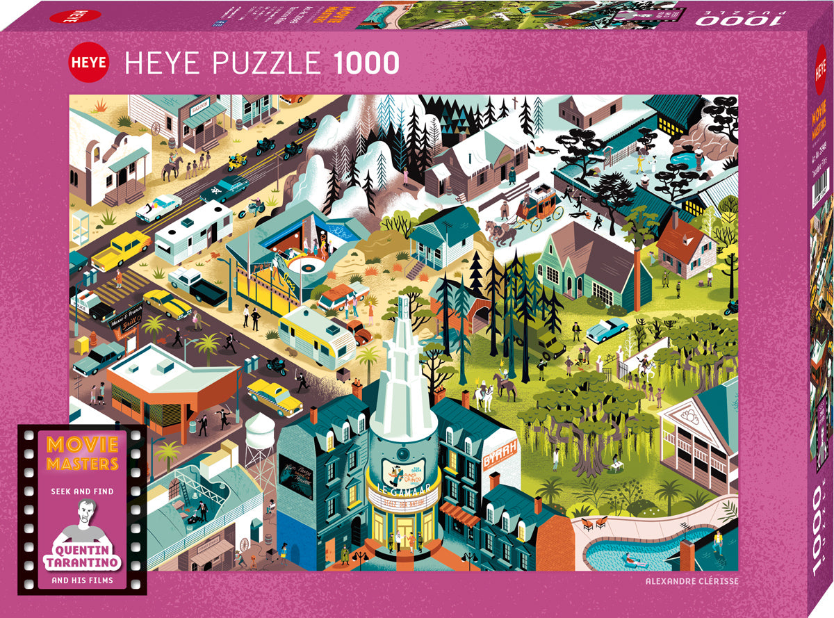 Heye - Movie Masters Tarantino 1000 Piece Jigsaw - Good Games