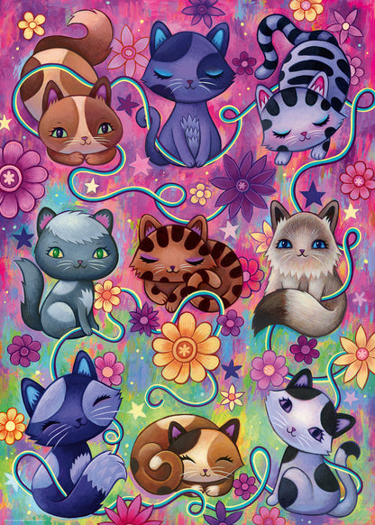 Heye - Dreaming Kitty Cats 1000 Piece Jigsaw - Good Games