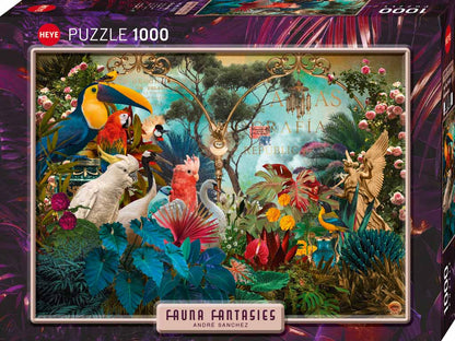Heye - Fauna Fantasies Birdversity 1000 Piece Jigsaw - Good Games