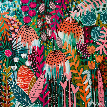 Heye - Flowery Ruby Sunshine 1000 Piece Jigsaw - Good Games