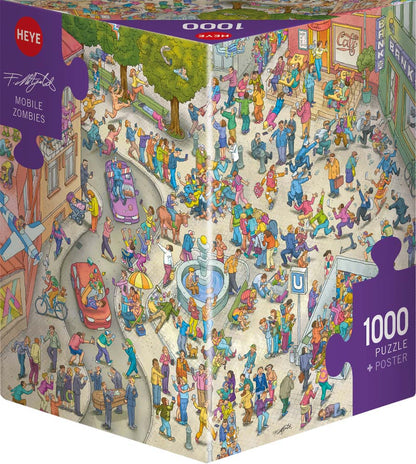 Heye - Mitgutsch Mobile Zombies 1000 Piece Jigsaw - Good Games