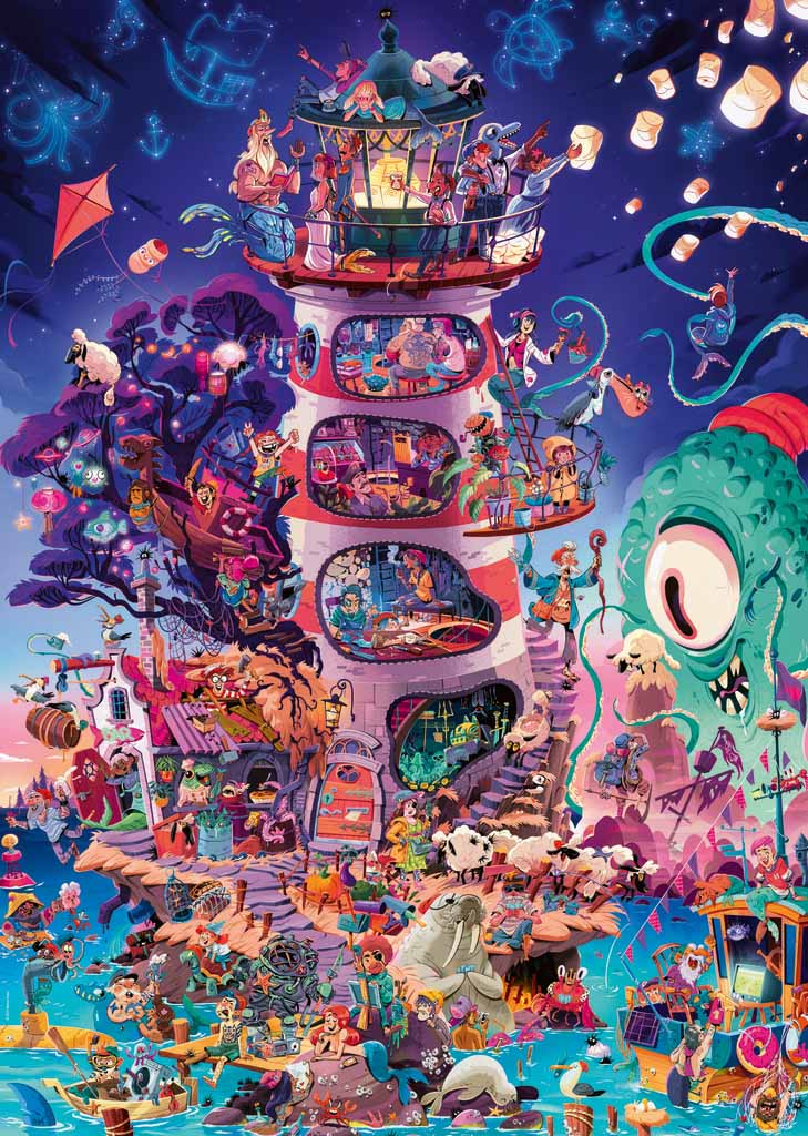 Heye - Kilger Look, A Beacon 2000 Piece Jigsaw - Good Games