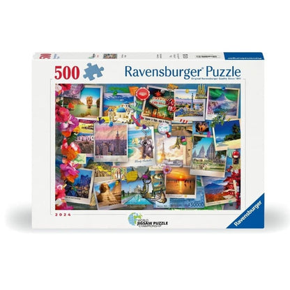 Ravensburger - World Travel Pinboard - 500 Piece Jigsaw