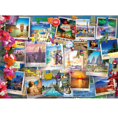 Ravensburger - World Travel Pinboard - 500 Piece Jigsaw
