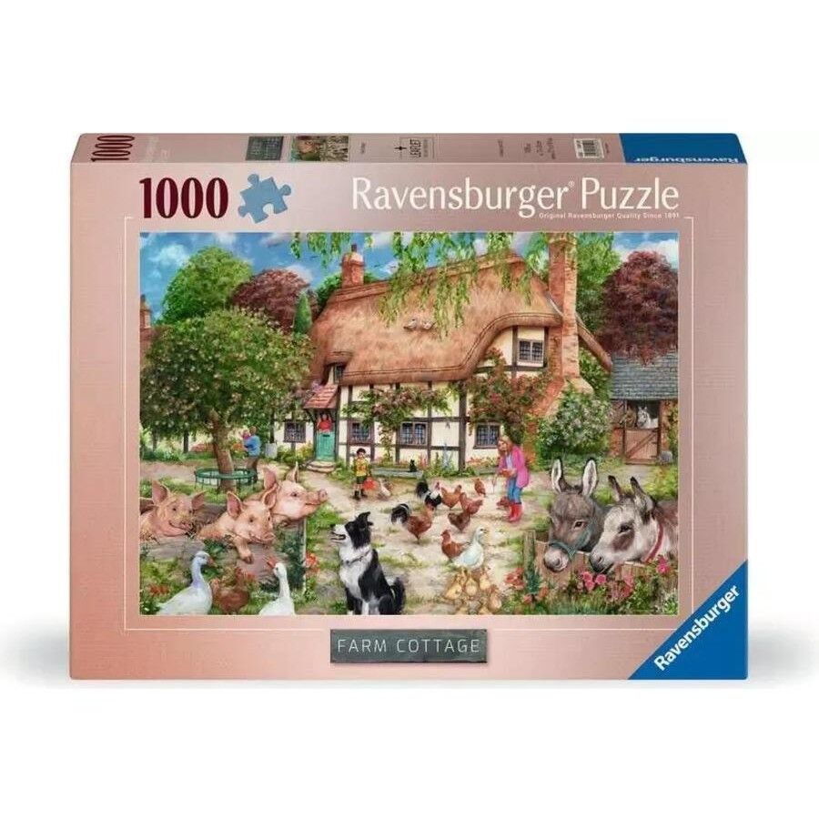 Ravensburger - Farm Cottage Puzzle 1000 Pieces