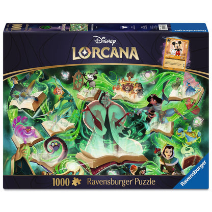 Ravensburger - Disney Lorcana Emerald 1000 Piece Jigsaw