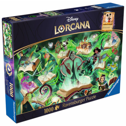 Ravensburger - Disney Lorcana Emerald 1000 Piece Jigsaw