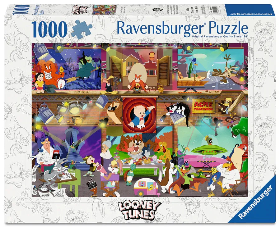 Ravensburger - Looney Tunes Studio 1000 Piece Jigsaw