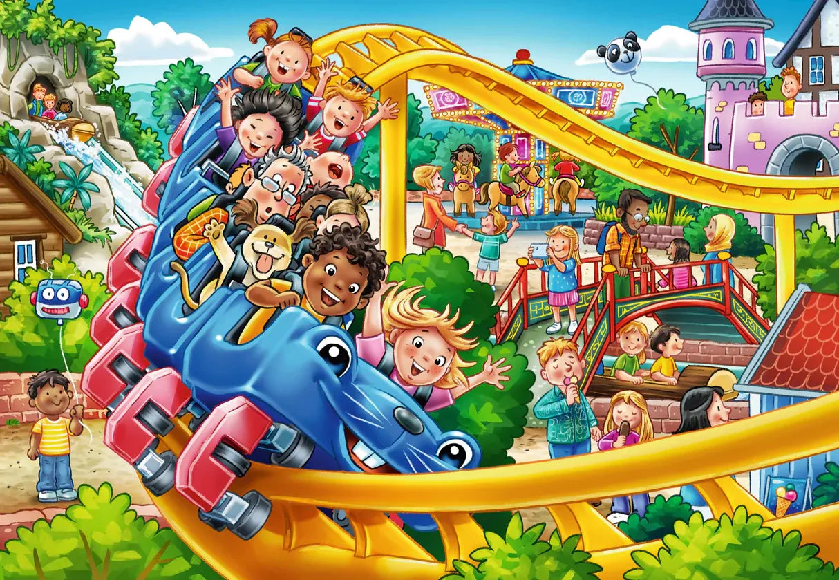 Ravensburger - Amusement Park Puzzle 2x24p