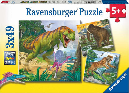 Ravensburger - Primeval Ruler 3x49 Piece Jigsaw - Good Games