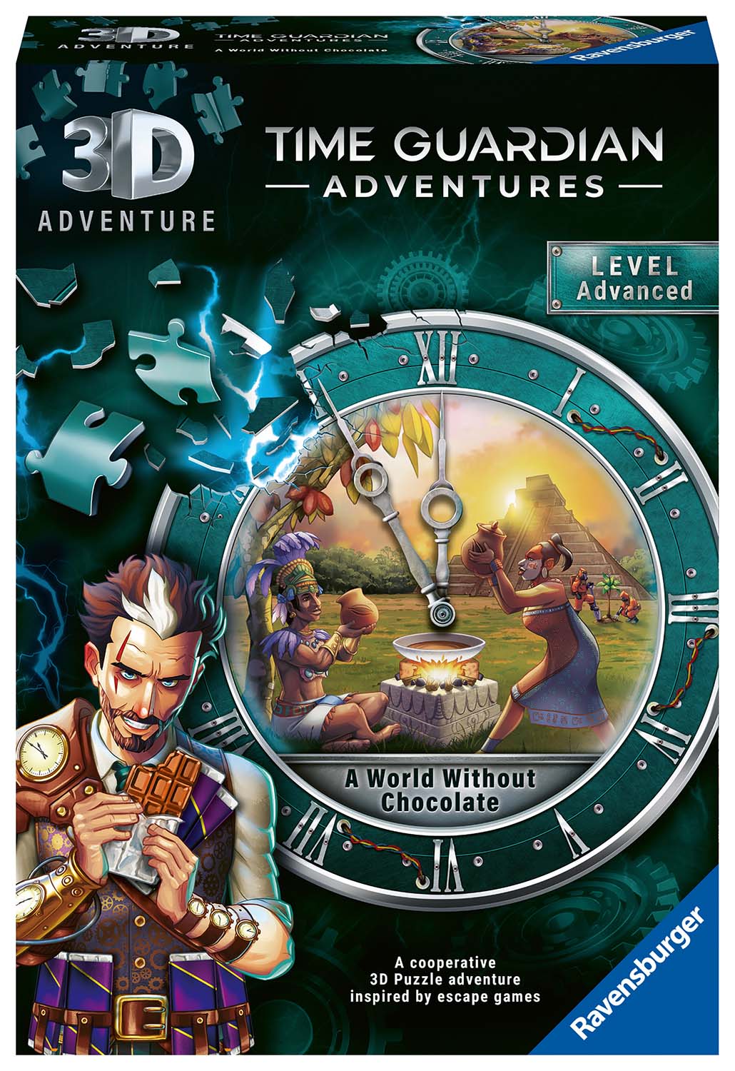 Ravensburger - Time Guardian World Without Chocolate 216 Piece Jigsaw - Good Games