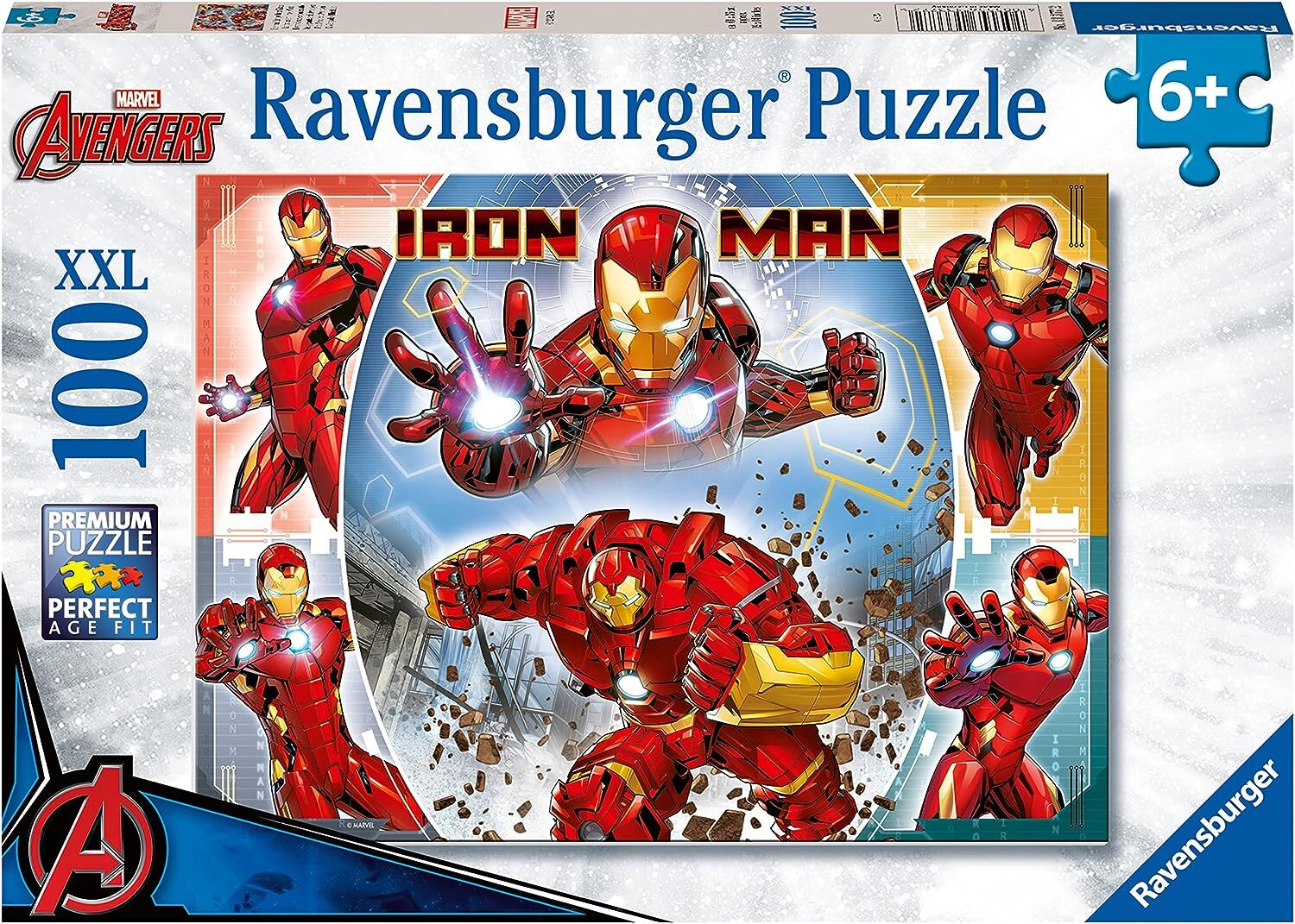 Ravensburger - Marvel Hero-Exact Hero 2 100 Piece Jigsaw - Good Games
