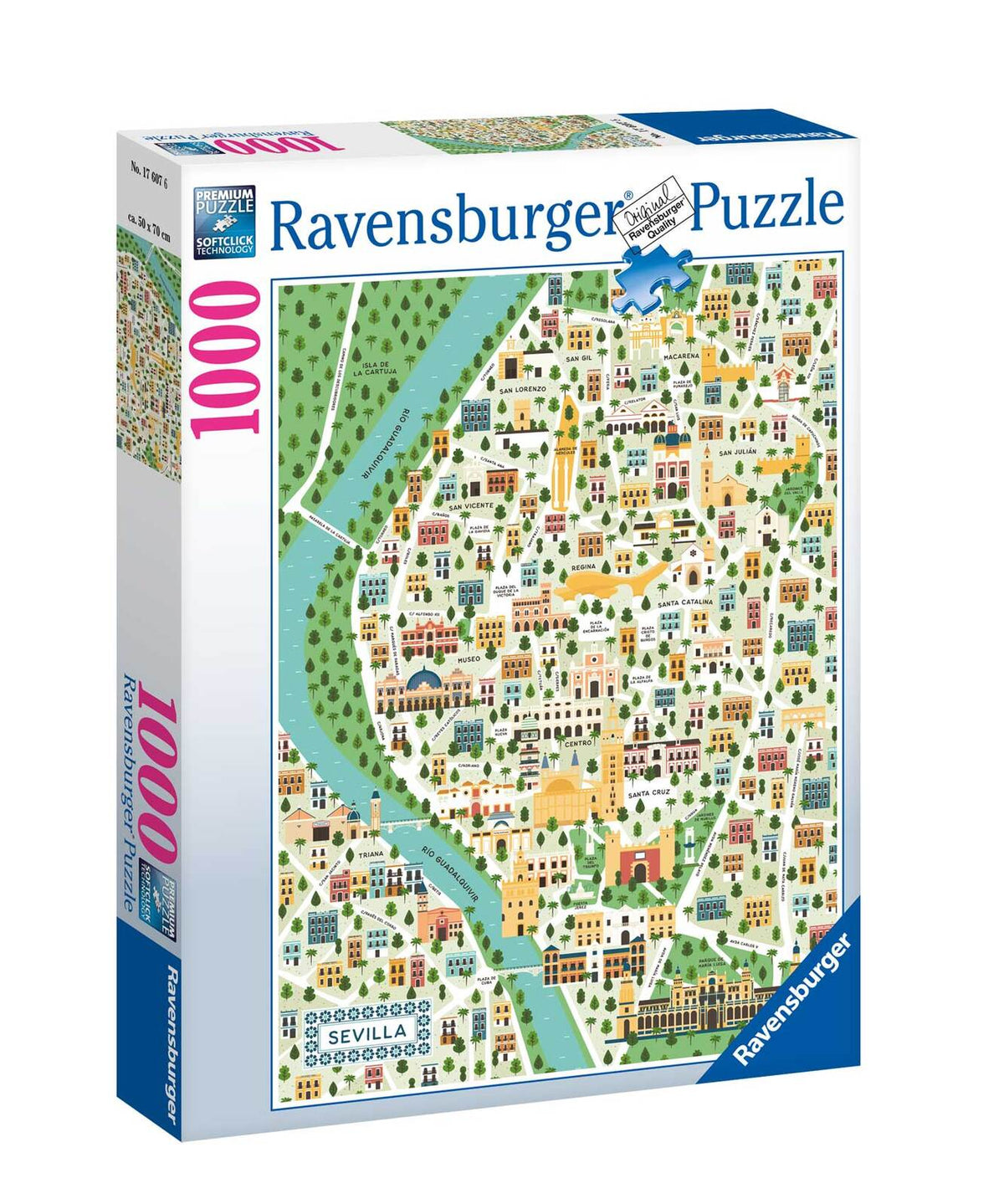 Ravensburger - Map of Seville 1000 Piece Jigsaw