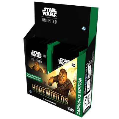 Star Wars Unlimited - Homeworlds Carbonite Booster Box
