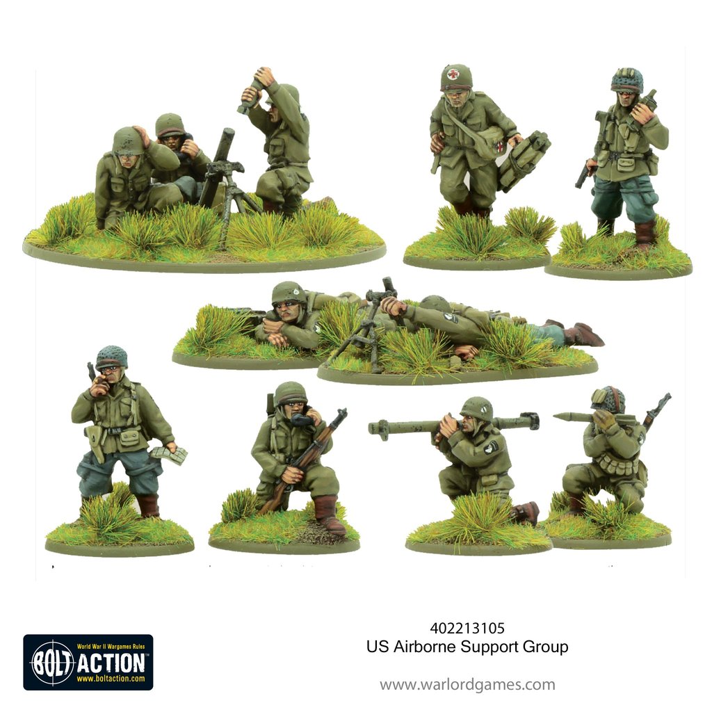 Bolt Action - US Airborne Support Group - Good Games