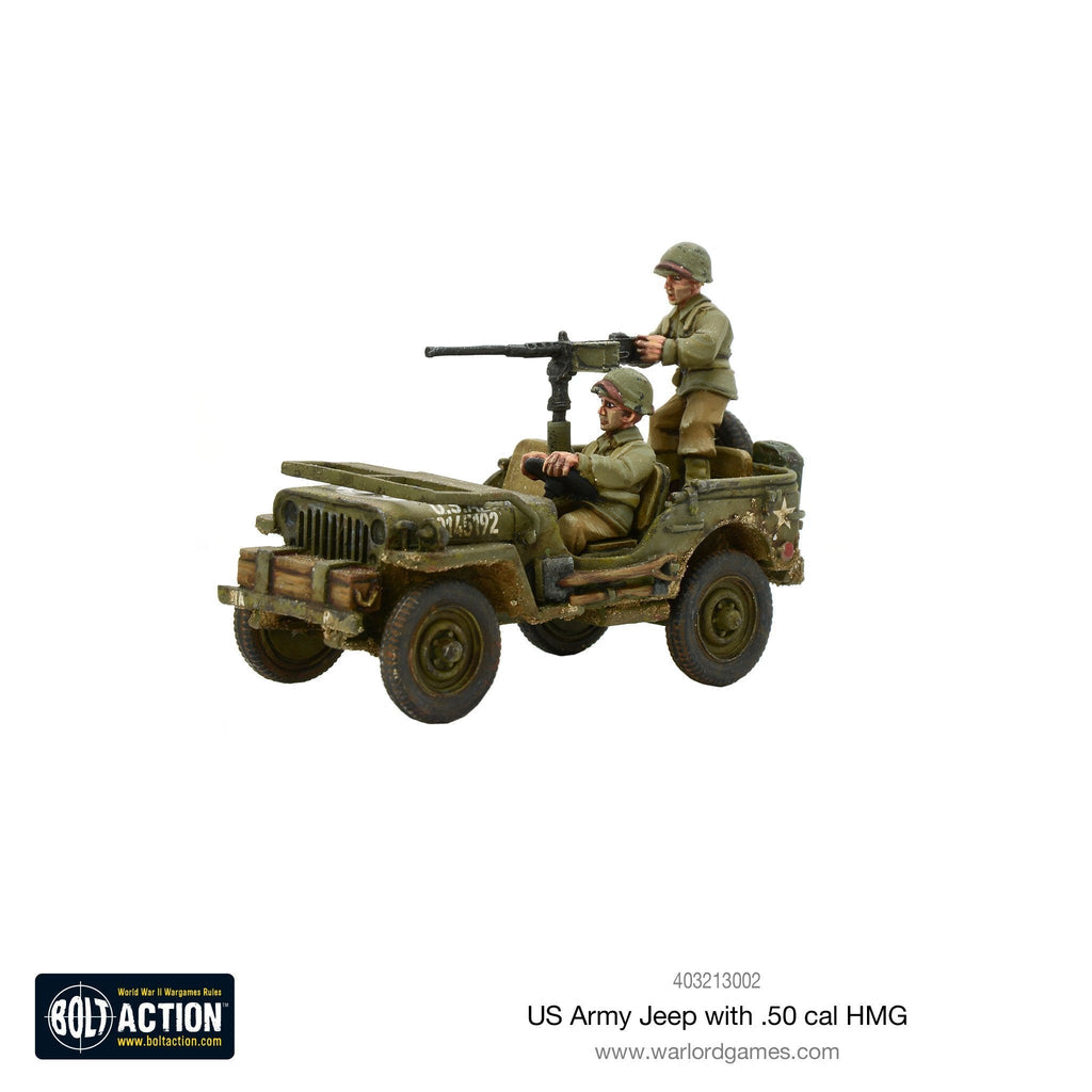 US Army Jeep with 50 cal HMG - Good Games