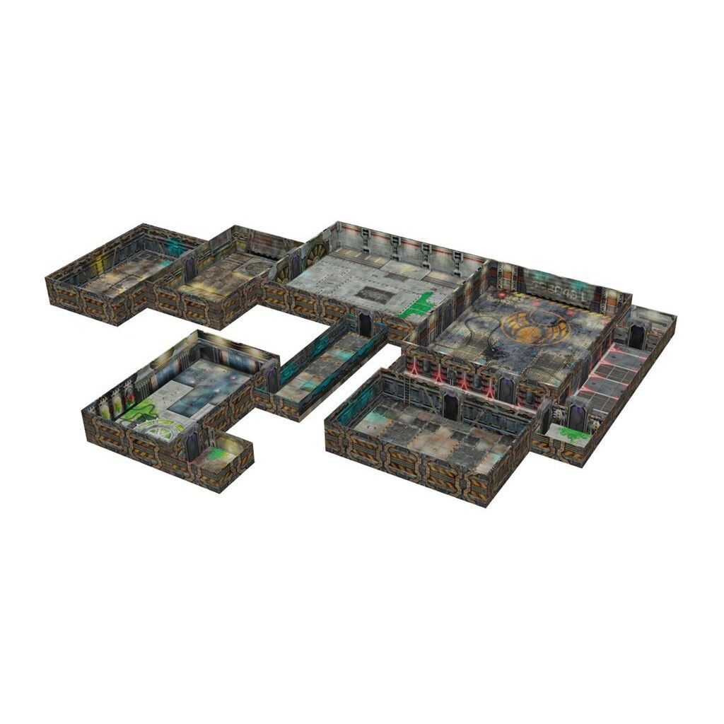 Gale Force Nine Tenfold Dungeon: Daedalus Station Modular Roleplaying Terrain Set - Good Games