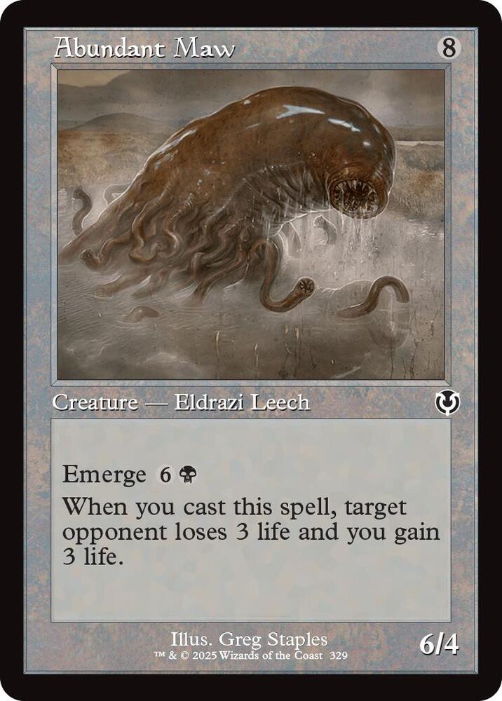 Abundant Maw 329/287 (Innistrad Remastered)  - Retro