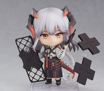 Nendoroid Saria using healing skill effect part in kneeling pose