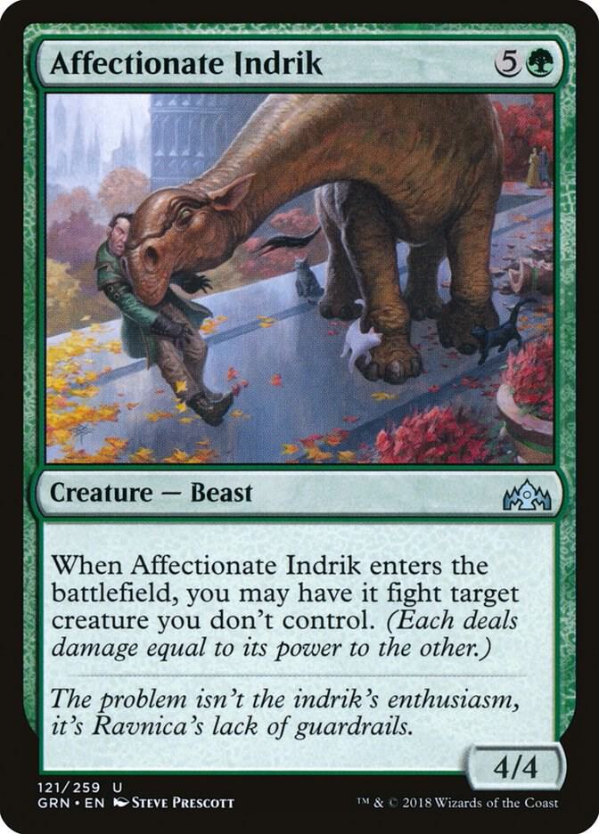 Affectionate Indrik 121/259 (Guilds of Ravnica) 