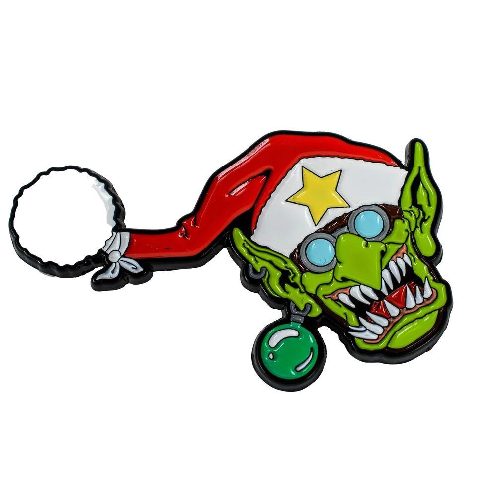 Warhammer Red Gobbo Bauble with Pin - Good Games