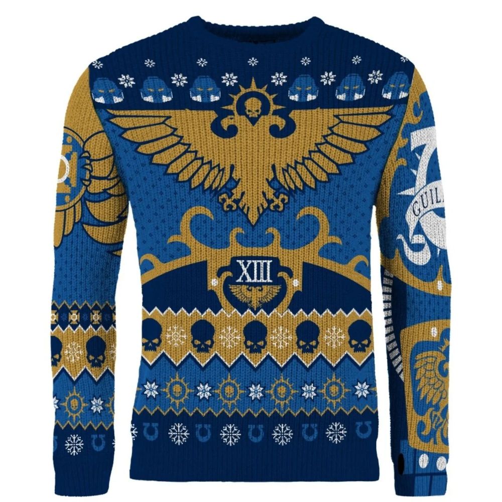 Warhammer 40000: Imperium Christmas Jumper (Size M) - Good Games