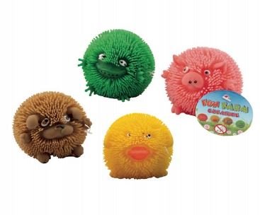 Fluffy Farm Puffer Balls 6cm - Good Games