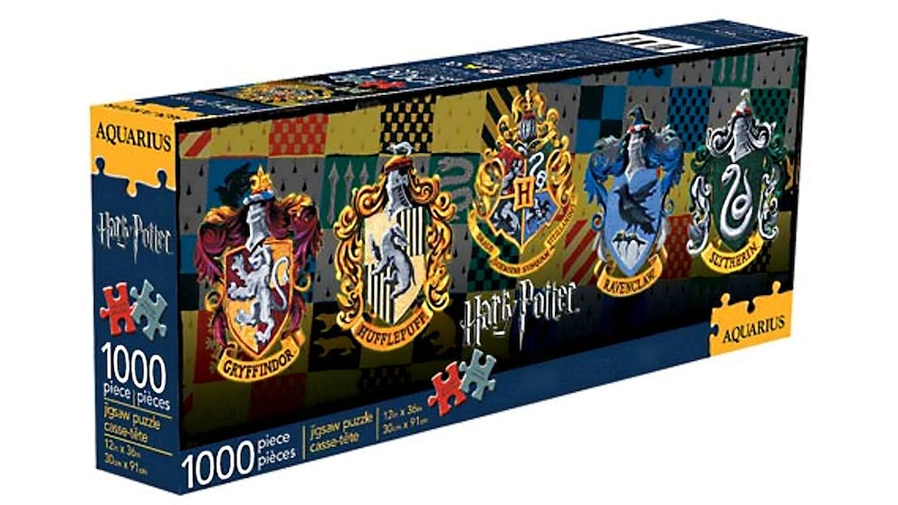 Aquarius - Harry Potter - Crests 1000 Piece Jigsaw Slim Puzzle - Good Games